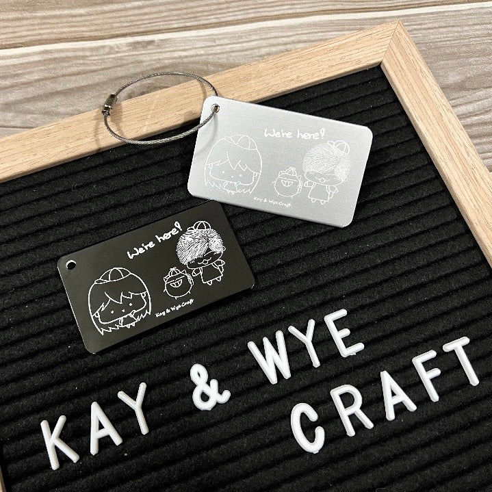 Kay & Wye Craft Luggage Tag